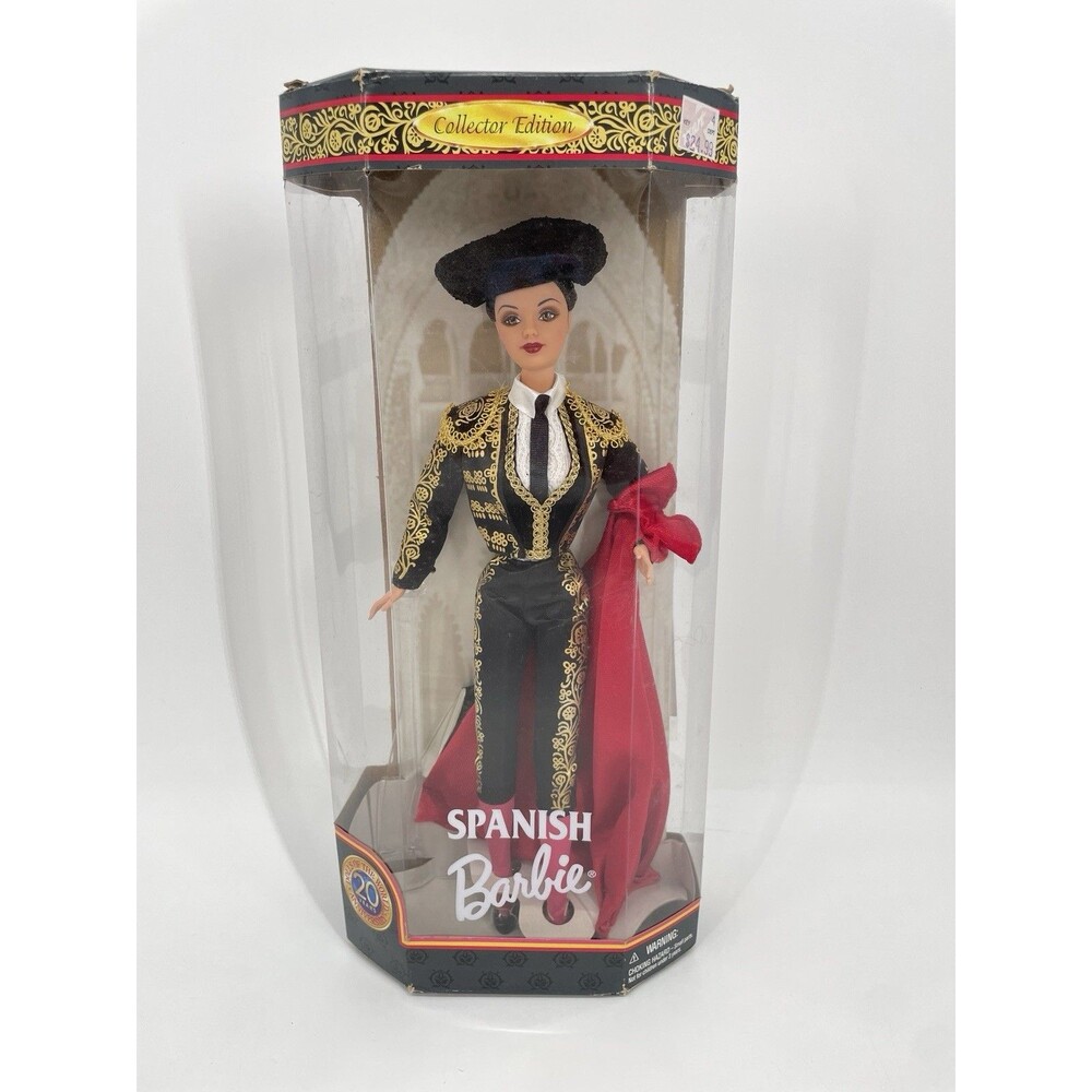 Spanish Barbie Doll 1999 Dolls of the World 20th Anniversary NRFB #24670 Mattel